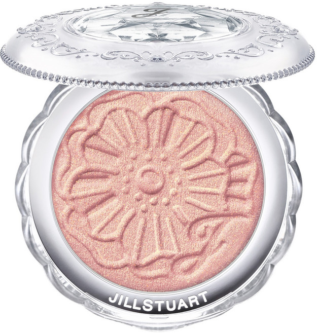 JILLSTUART 蜜糖珠光腮紅, 02 sunny veil 玫瑰金, 1個
