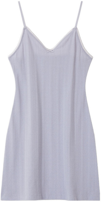 JAJU 여성용 코튼 포인텔 슬립