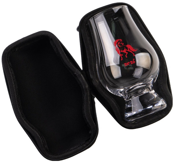 글렌캐런 2026년 말의 해 글렌캐런 글래스 Std + 더쉘 하드케이스 글래스백 세트, 1세트