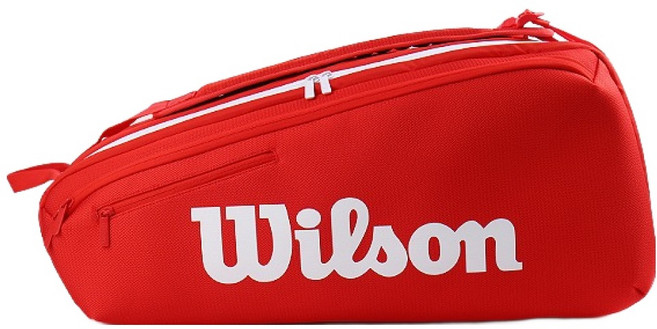 Wilson Super Tour 9PK 運動包 WR8036701001, RED, 1個