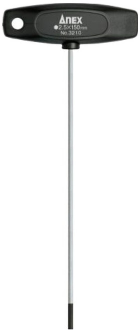 ANEXT형육각 렌치롱타입2.5 x 150 mm 3210, 1개