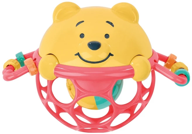 오볼 푸우 래틀볼, 혼합색상, 1개 - 쿠팡