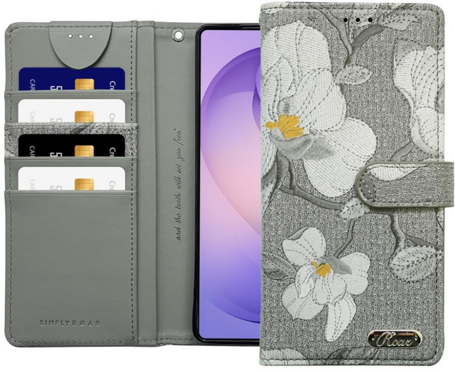 심플리로어 릴리 다이어리 휴대폰 케이스