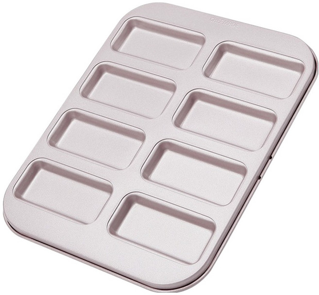 쉐프메이드 낮은 휘낭시에틀 팬 8구, 1개