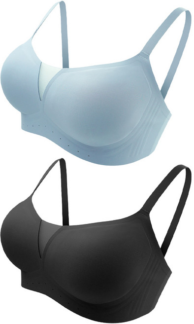 GIAT 吉亞特 零束縛無鋼圈聚攏網紗內衣2件組 518227