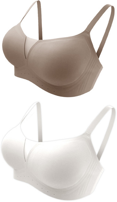 GIAT 吉亞特 零束縛無鋼圈聚攏網紗內衣2件組 518227