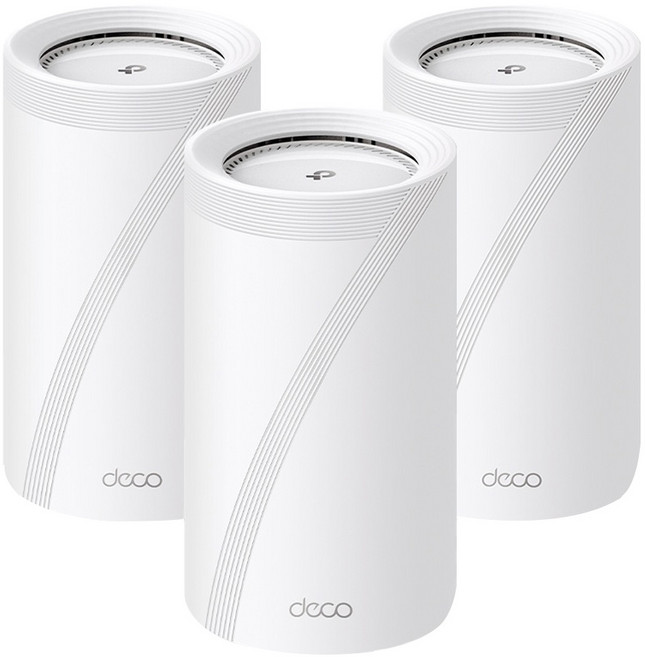 tp-link 真Mesh 三頻無線路由器3件組 WiFi 7 BE22000 10G, 1套, Deco BE85