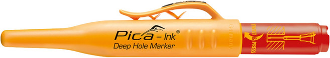 pica 딥 홀 잉크 마커 빨강 150 / 40, 1개