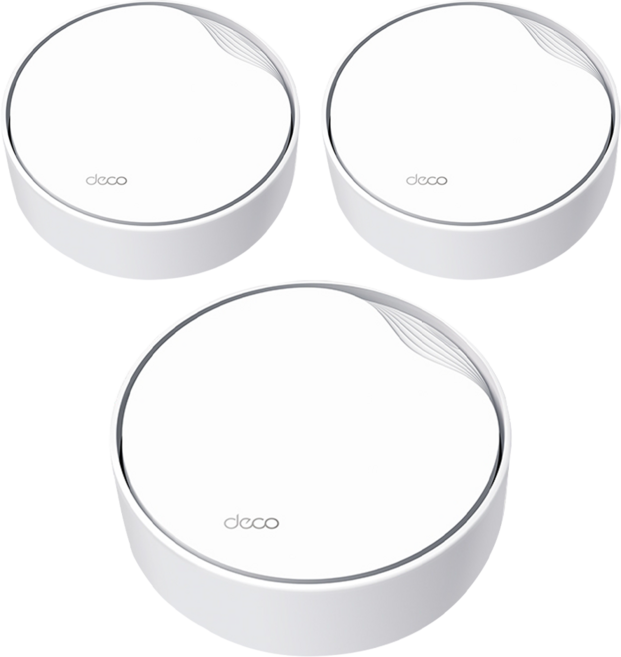 tp-link 雙頻無線網路路由器3件組 WiFi 6 AX3000 2.5G, 1套, Deco X50-PoE