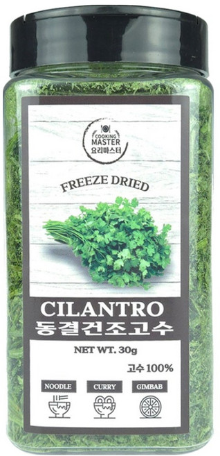 요리마스터 동결건조 고수, 1개, 30g
