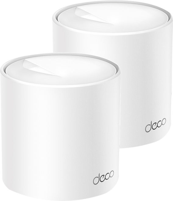tp-link 真Mesh 雙頻無線路由器2件組 WiFi 6 AX1500, 1套, Deco X10