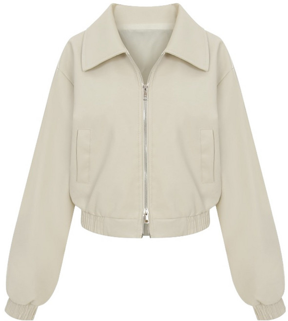 티뷰 여성용 레더투웨이 집업점퍼 V6A-CJP001