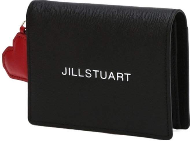 JILLSTUART PAPER 鈔票收納 Logo 亮點牛皮短夾