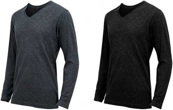 GIAT 吉亞特 極致暖男發熱衣2件組 V領 台灣製 830907