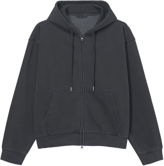 MIND BRIDGE 男款水洗連帽拉鍊外套 M1JP2154