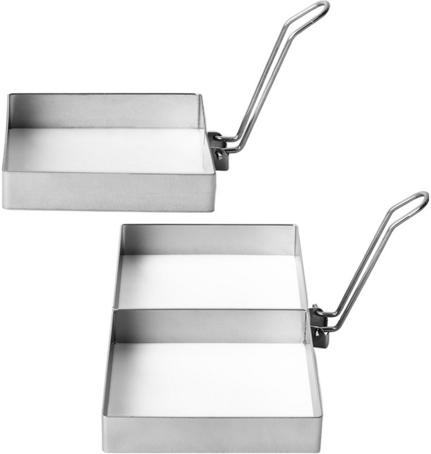 국산 올스텐 샌드위치 토스트 계란 후라이틀 사각 1구 + 2구, 1개