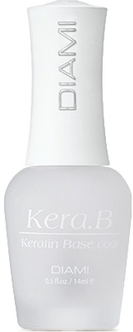 다이아미 네일 보호 케라비 케라틴 영양 베이스 코트, 투명, 14ml, 1개