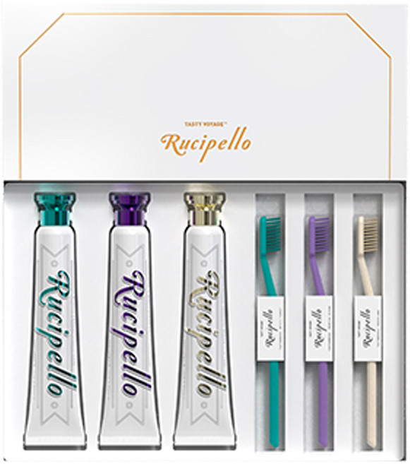 루치펠로 치약 3종 + 칫솔 3종 선물세트, 1세트