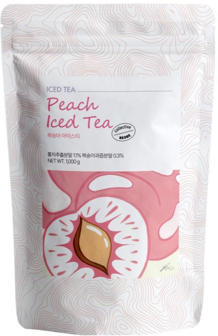 베오베 복숭아 아이스티, 1kg, 1개입, 1개