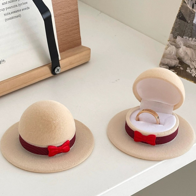 조인메이드 모자 디자인 프로포즈 반지 케이스