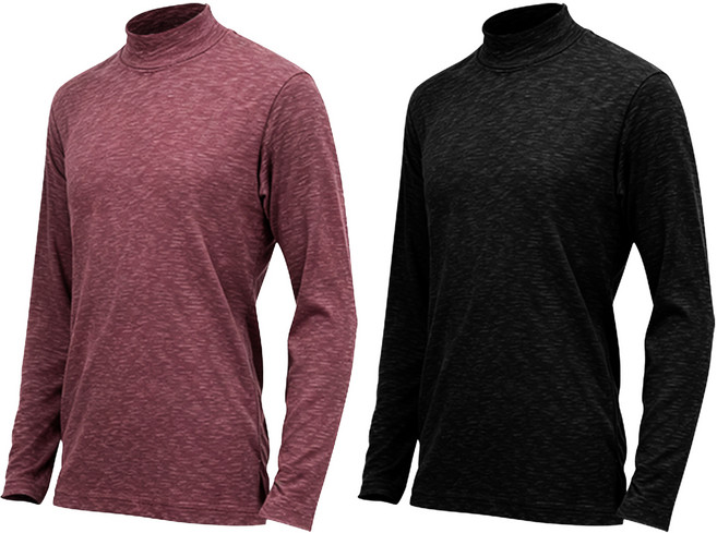 GIAT 吉亞特 極致暖男發熱衣2件組 立領 台灣製 830908