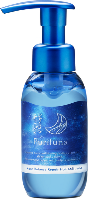 Puriluna 水感調理夜間修護精華乳, 1個, 100ml