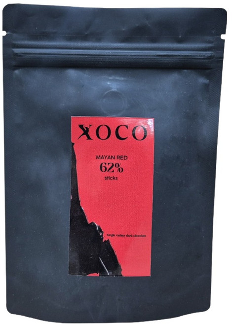 XOCO 瑪雅紅 62% 包衣巧克力棒, 60g, 1個
