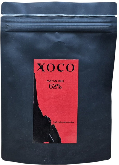 XOCO 瑪雅紅 62% 錢幣造型巧克力, 60g, 1個