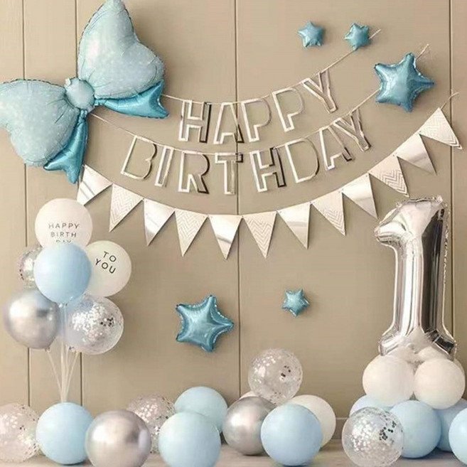 미소로운 돌잔치 풍선 세트, STYLE4, 1세트