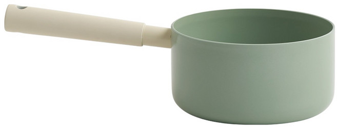 르난세 인덕션 매니 편수냄비, 그린티, 1개, 18cm