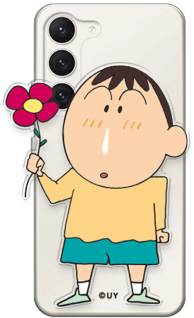 Shinchan 蠟筆小新 大壓克力支架透明果凍手機殼