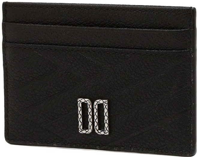 닥스 여성용 칼라일 DD로고 포인트 소가죽 슬림 카드 홀더