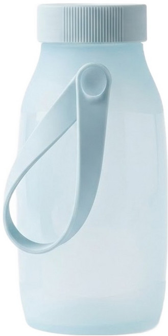 실리팟 실리콘 핸디 보틀, 블루, 1개, 400ml