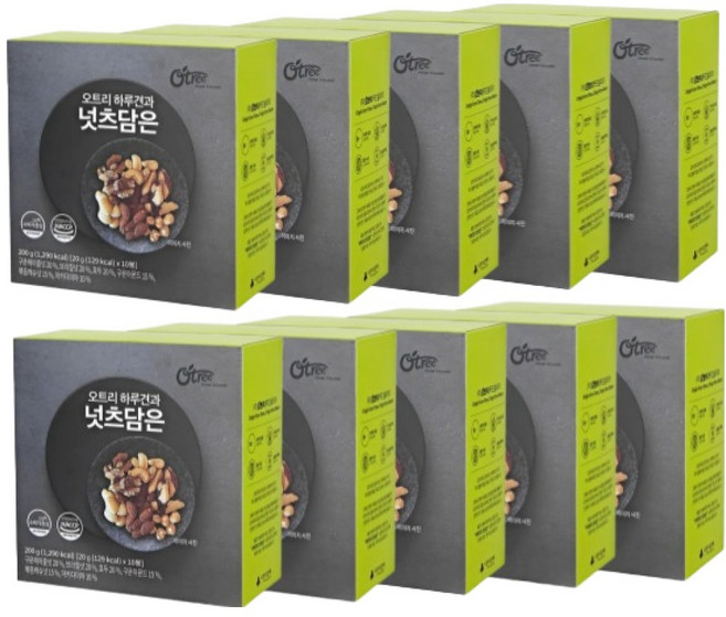 Otree Gourmet 綜合堅果 100入, 200g, 1個