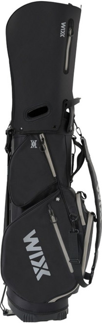 WIXX 초경량 투어라이트 실용성 경량 골프 스탠드백 2.9kg, 블랙