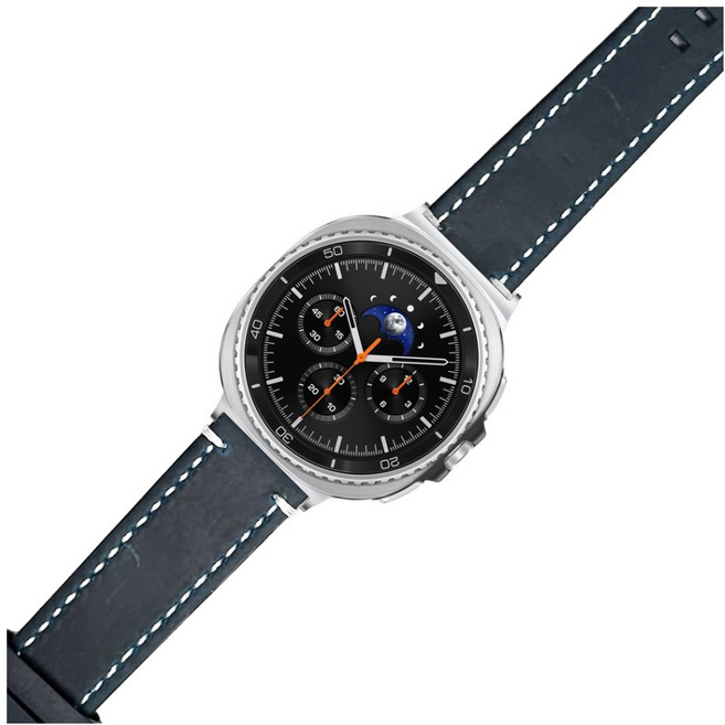 스페이스쉴드 빈티지 레더 스트랩, 네이비, 1개