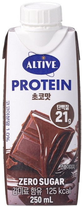얼티브 프로틴 초코맛, 250ml