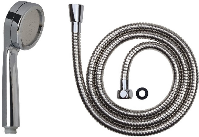 BK 샤워기 + 메탈줄 1.5m 세트 모로95, 1세트