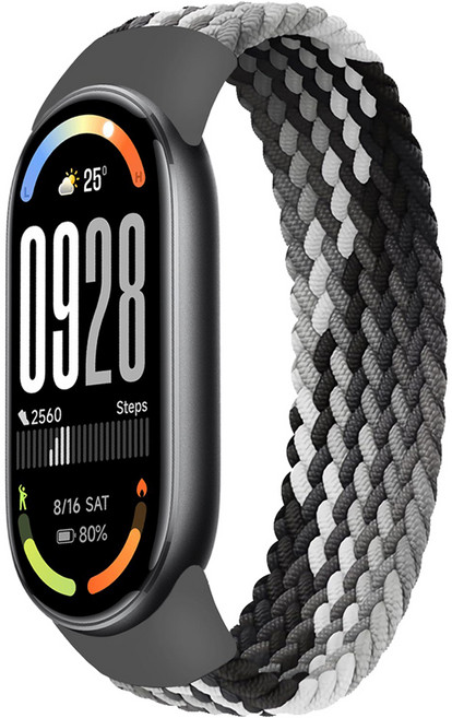 스페이스쉴드 브레이드 솔로 루프 밴드 스트랩 S, 샤이닝블랙, 1개