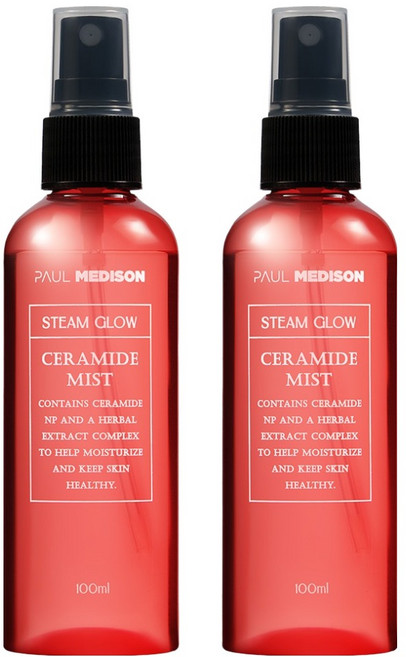 폴메디슨 스팀글로우 세라마이드 미스트, 2개, 100ml