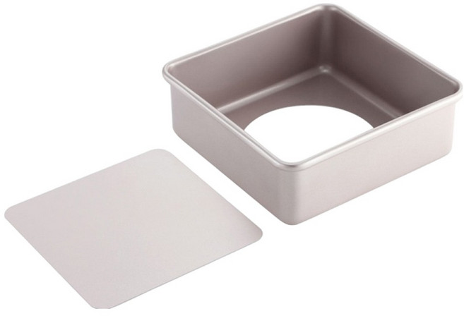 CHEFMADE 學廚 方形蛋糕模具 烤盤 分離式, 1個