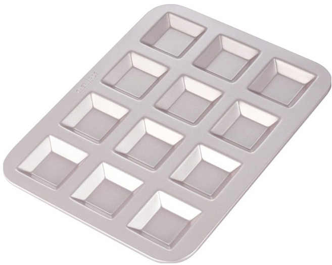 쉐프메이드 정사각 휘낭시에 휘난새틀 12구, 1개