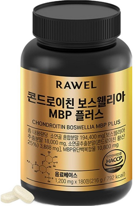 로엘 콘드로이친 보스웰리아 MBP 플러스 216g, 1개, 180정