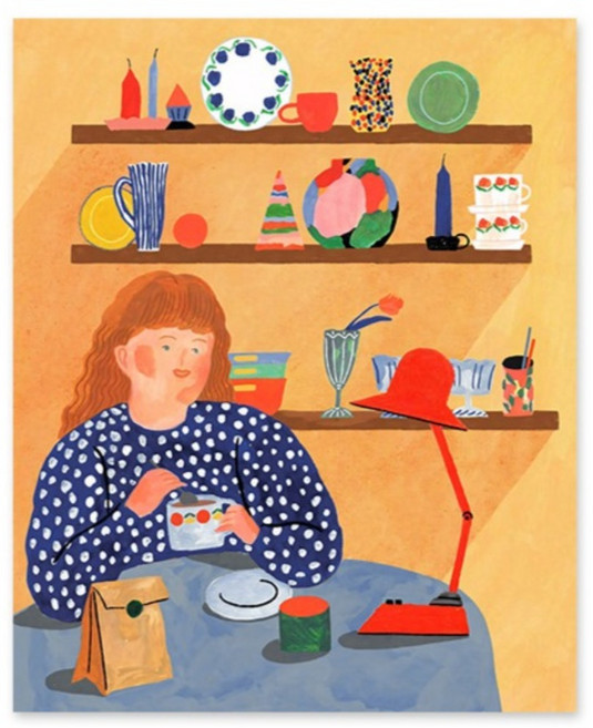 씨제이엠 거실 배경 벽 계단 주방 장식 식탁 소파 포인트 액자 타입1