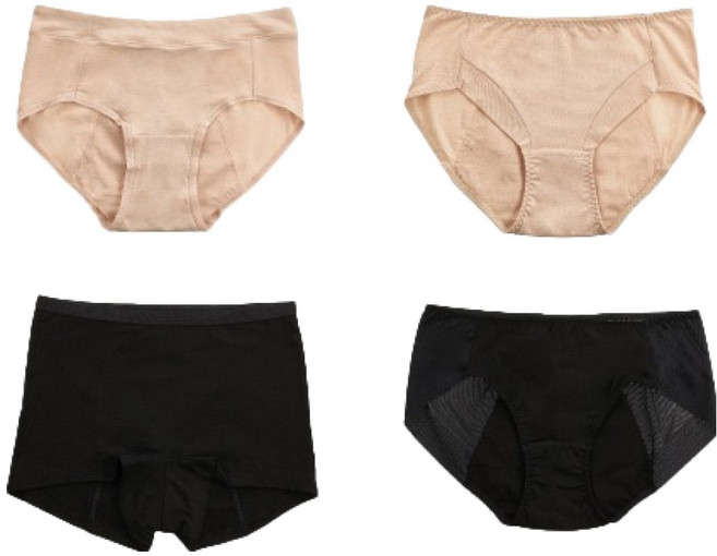 피치스킨 위생 팬티 4종 세트 2호