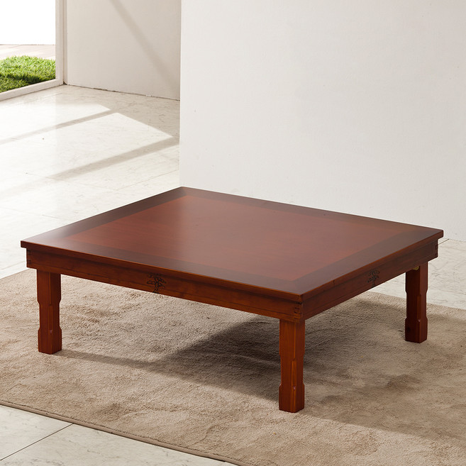 백수소반 국내산 전통수공예 900 직교자상, 레드 2도