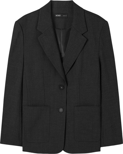 MIXXO 女款西裝領寬鬆版型夾克