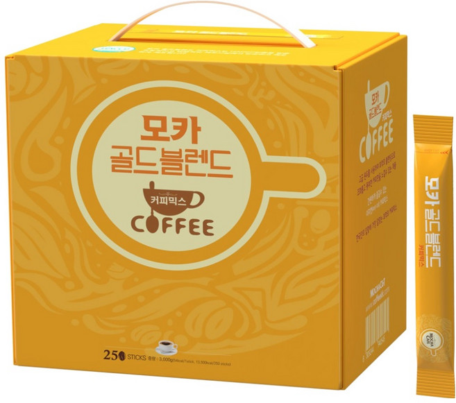 모카씨엔티 골드블렌드 커피믹스, 12g, 250개입, 1개