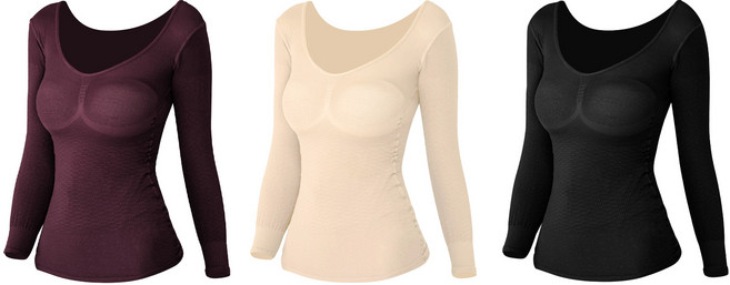 GIAT 吉亞特 台灣製 熱能極炭彈力保暖衣 81808 3件組