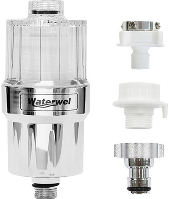 워터웰 세탁기 파워필터 PF-300 세트, 1세트, 메탈